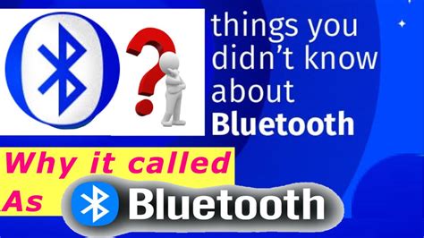 Bluetooth Where Does The Name Come From Crazy Story Behind Bluetooth