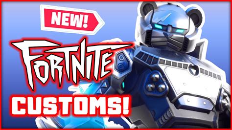 Fortnite The 🤖 Customs Only Robotic Skins Youtube