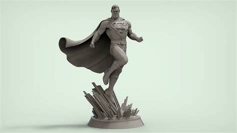 Superman Alex Ross 3d Model