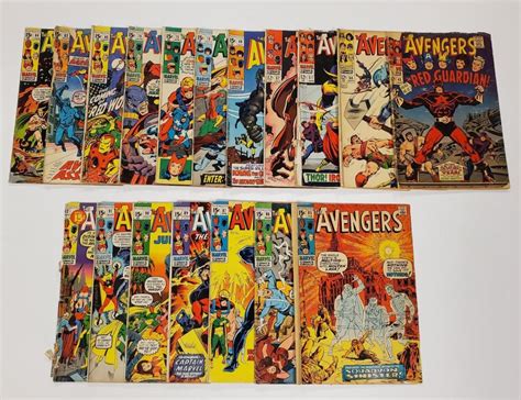 Sold Price The Avengers Comic Book Lot December 4 0122 1000 Am Est