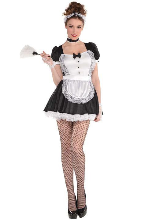 sassy maid adult costume small