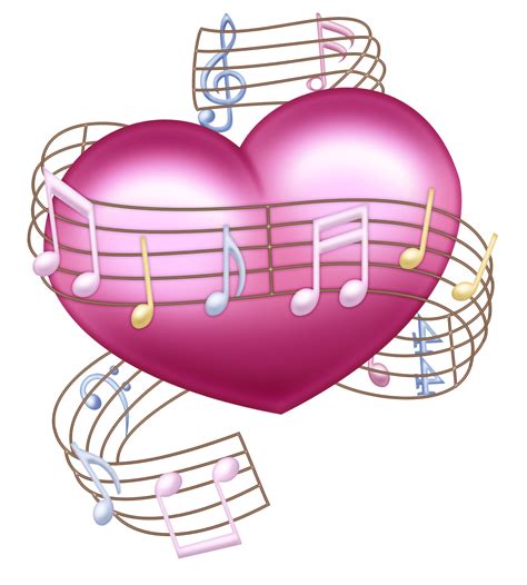 Hearts happy valentine heart clip art happy valentine heart clipart. Fuschia - Le petit grenier d' Emy | Musique image, Note de ...