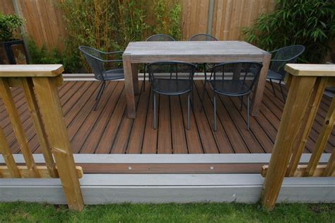 Trex transcend deck boards are trex's top of the line composite decking. Trex Transcend in Tiki Torch for main deck area with ...