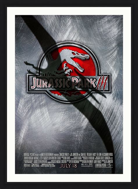 Jurassic Park 3 2001 Original Movie Poster Art Of The Movies
