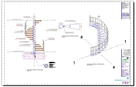 Spiral Steel Staircase Detail Structuraldetails Store