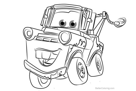 We have collected 40+ mater cars coloring page images of various designs for you to color. Tow Mater from Cars 3 Coloring Pages - Free Printable ...