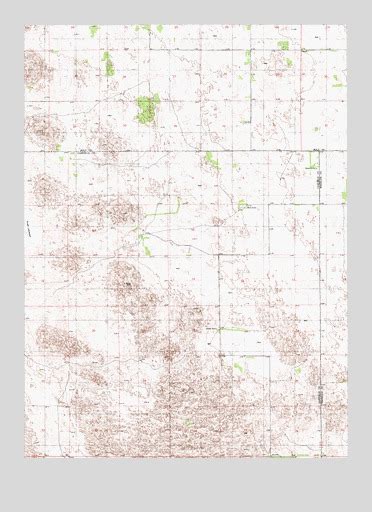 Miles Ranch Ne Topographic Map Topoquest