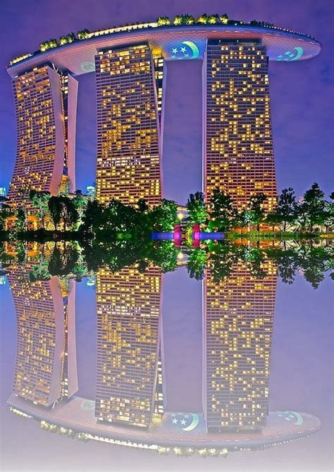 Singapore Triple Star Sud Est Asiatico Grattacieli Paesaggi