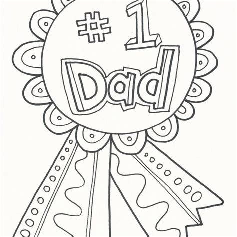 The kids will also have fun creating these fathers day coloring sheets as a special gift to their dads. Free Printable Father's Day Coloring Pages for Kids