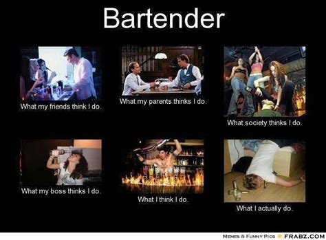 🍺🍸🍹🍷 Bartender Funny Bartender Humor Work Humor
