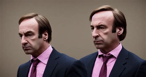 Saul Goodman Wearing A Dark Pink Suit In Court Still Stable Diffusion Openart