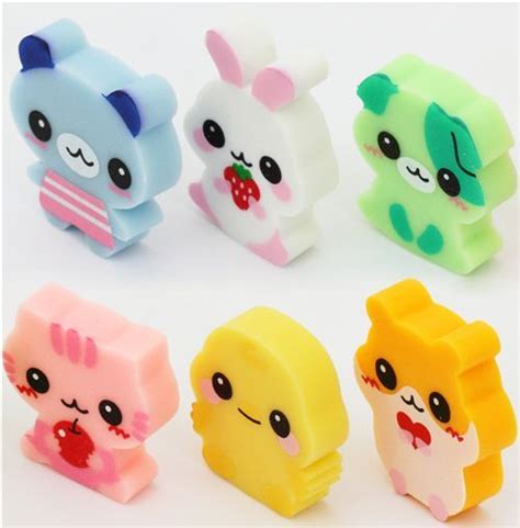 Cute Rubber Eraser From Japan Eraser Collection Cute Stationery
