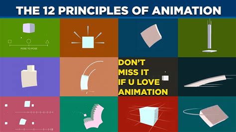 The 12 Basic Principles Of Animation Animation Principles Youtube