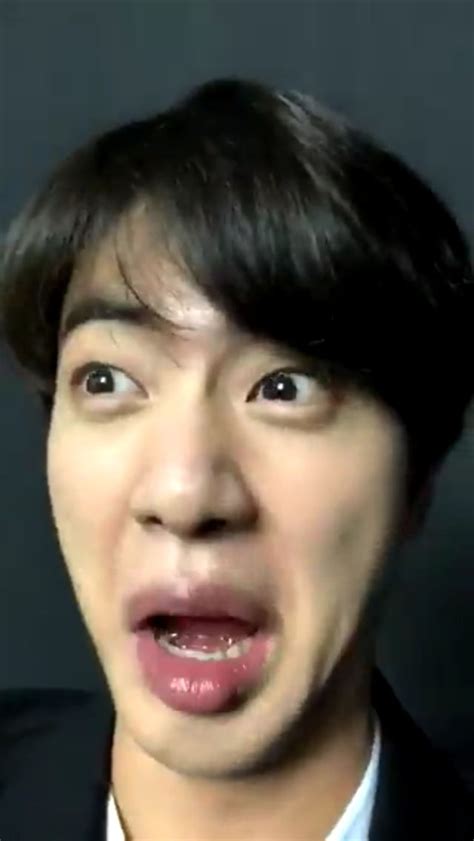 jin s meme face 😂 i just can t 🔥 bts jin meme faces seokjin funny