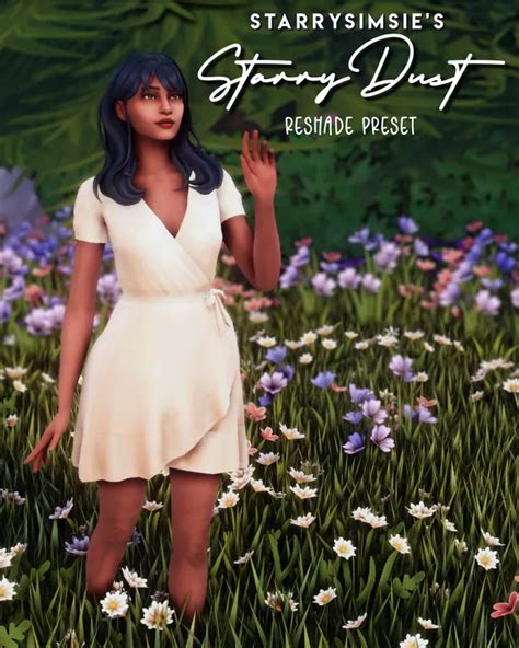 Starrydust A Reshade Preset Starrysimsie Sims 4 Dresses Sims 4