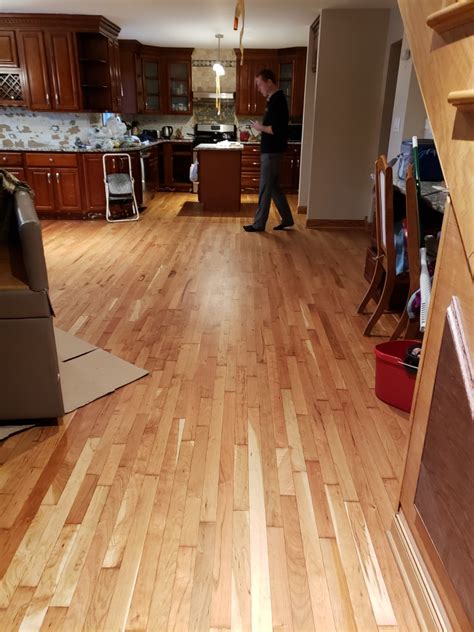 Repair On American Cherry Hardwood With Applied Clear Coat Creative