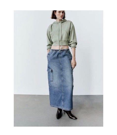 Zara Cargo Skirt Womens Fashion Bottoms Skirts On Carousell