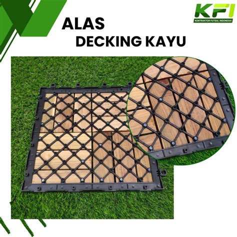 Flooring Plastik Alas Lantai Kayu Decking Dan Alas Rumput Sintetis