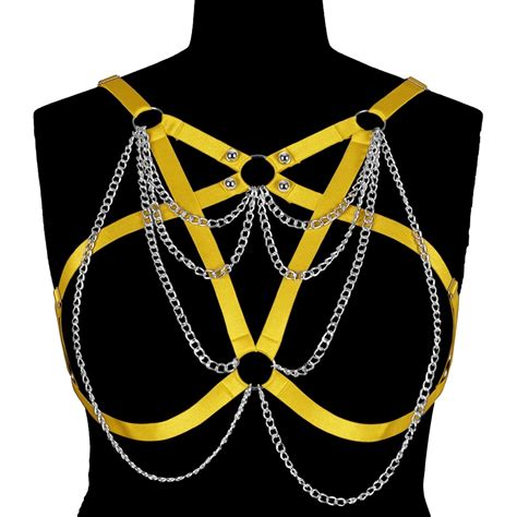 Harajuku Goth Sex Harness Sexy Lingerie Bra Costumes Punk Straps Garter Belt Plus Size Dance