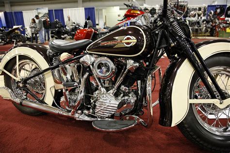1947 Harley Davidson Knucklehead Anchorage Motorcycle Show Flickr