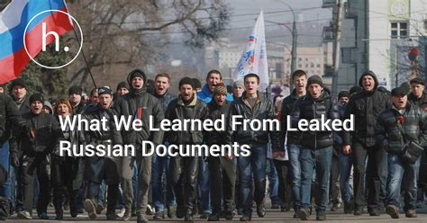 Leaked Documents Show Evidence of Russia’s War Against Ukraine