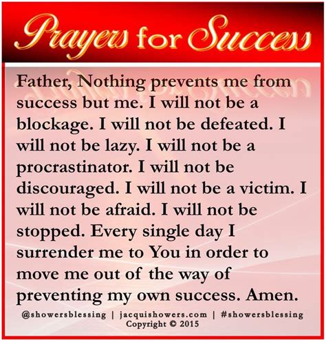 Prayer For Success Aug 25 Prayer For Success Prayer For Work