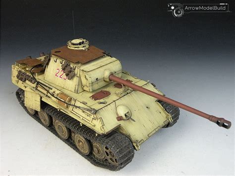 Arrowmodelbuild Panther G Tank Full Interior Built And Painted 135