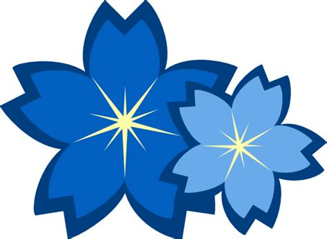 Free Blue Flower Transparent Background Download Free Blue Flower
