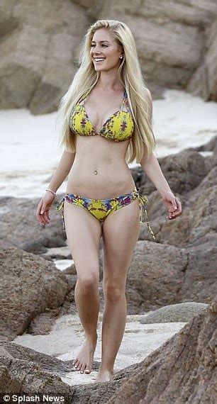 Latest And Hottest From Hollywood Beauties Heidi Montag In Bikini