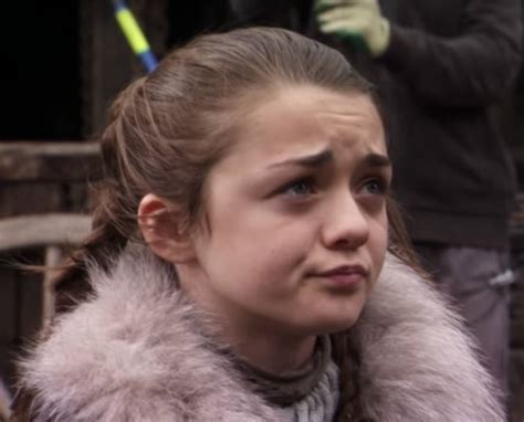 How Old Is Arya Stark Game Of Thrones Fans Concerned After That Scene