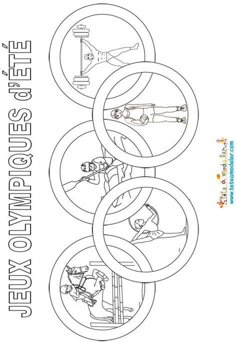 Coloriage Jeux Olympique D T Dessin Gratuit Imprimer Jeux