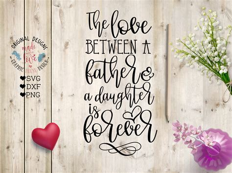 Free Svg Dad Is Daughters First Love Quote File For Cricut