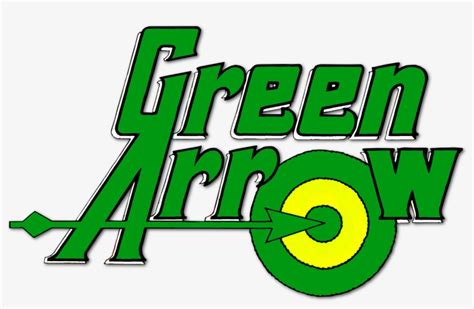 Green Arrow Vol 1 Logo Green Arrow Comic Logo Free Transparent Png