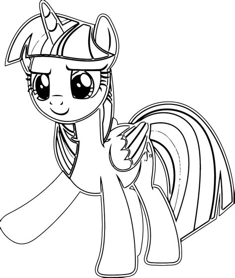 Princess Twilight Sparkle Coloring Page 065  Wecoloringpage.com