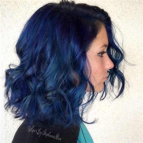 10 Navy Blue Curly Hair Fashionblog