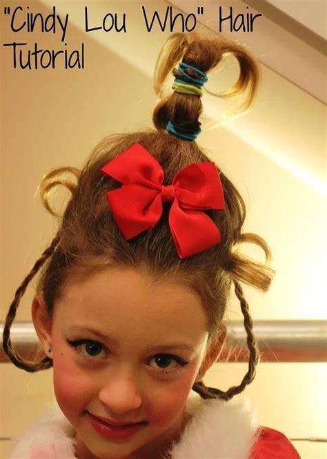 Cindy Lou Who Hairstyle Tutorial Cindy Lou Who Hair
