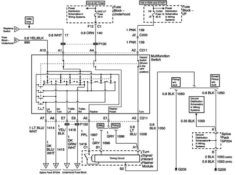 Diagram 1996 S10 Flasher Wiring Diagram Mydiagramonline