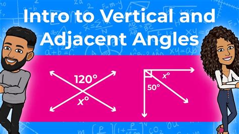 Introduction To Vertical Angles And Adjacent Angles Partners In Prime