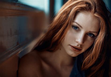 Redhead Model Portrait Hd Girls K Wallpapers Images Backgrounds My