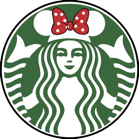 Disney Starbucks Svg Disney Starbucks Logo Minnie Mouse St Inspire Uplift