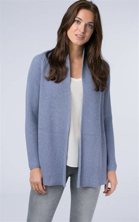 Cotton Chunky Cardigan By Repeatcashmere Cotton Cardigan Ss2017