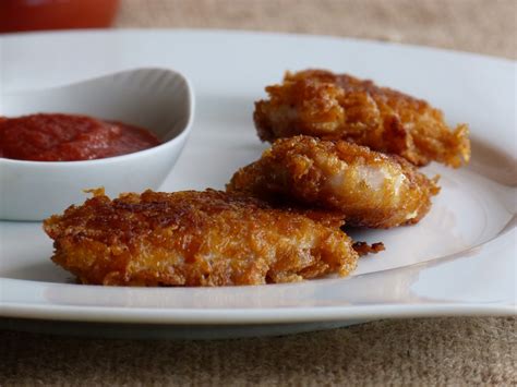 Chic chic chocolat Nuggets de poulet croustillants panure aux