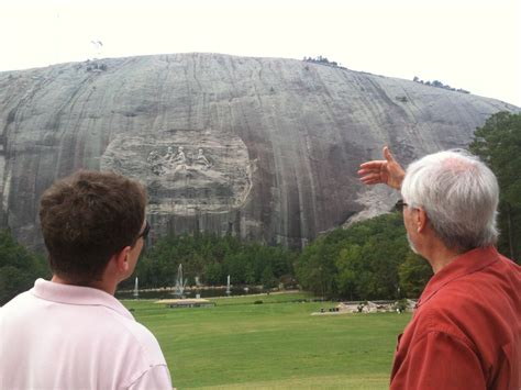 Georgia History Stone Mountain Carving Wabe