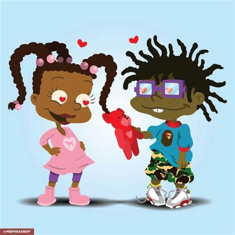 Rugrats Black Girl Cartoon Black Cartoon Black Girl Art