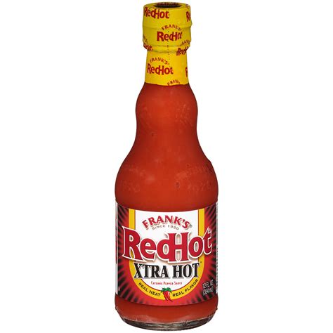 Franks Red Hot Cayenne Xtra Hot Pepper Sauce Shop Hot Sauce At H E B