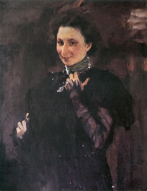 Valentin Serov 1865 1911 Portrait Of Mara Oliv 1895 Портрет