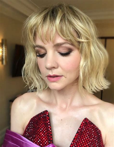 Carey Mulligan Fringe 19 Cute Celebrity Haircuts To Consider Glamour