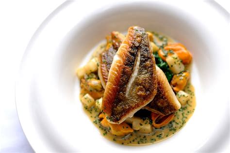 A simple but delicious recipe for baked fish. Pan-Fried John Dory Recipe with Mussels - Great British Chefs