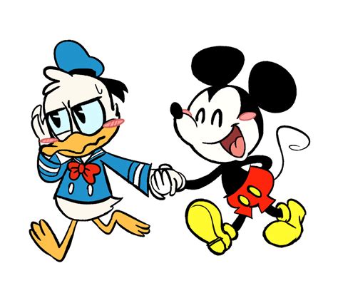Donald X Mickey By Pukopop On Deviantart