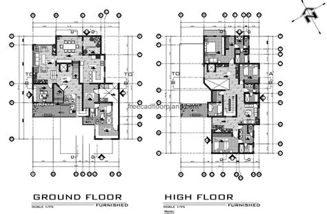 Residential Floor Plan Dwg Free Autocad Floor Plan Dwg Bodemawasuma